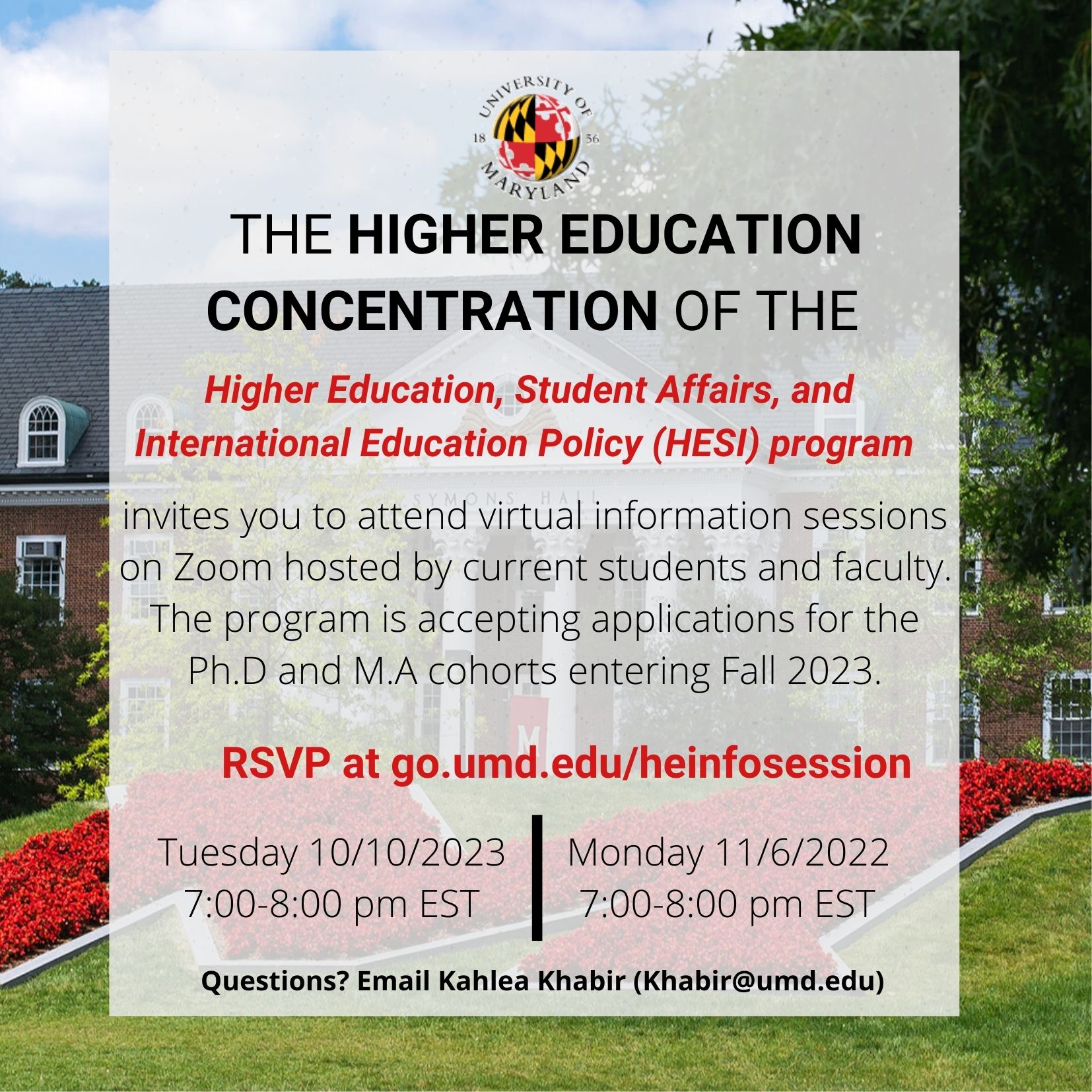 Higher Education, Student Affairs, & International Education Policy